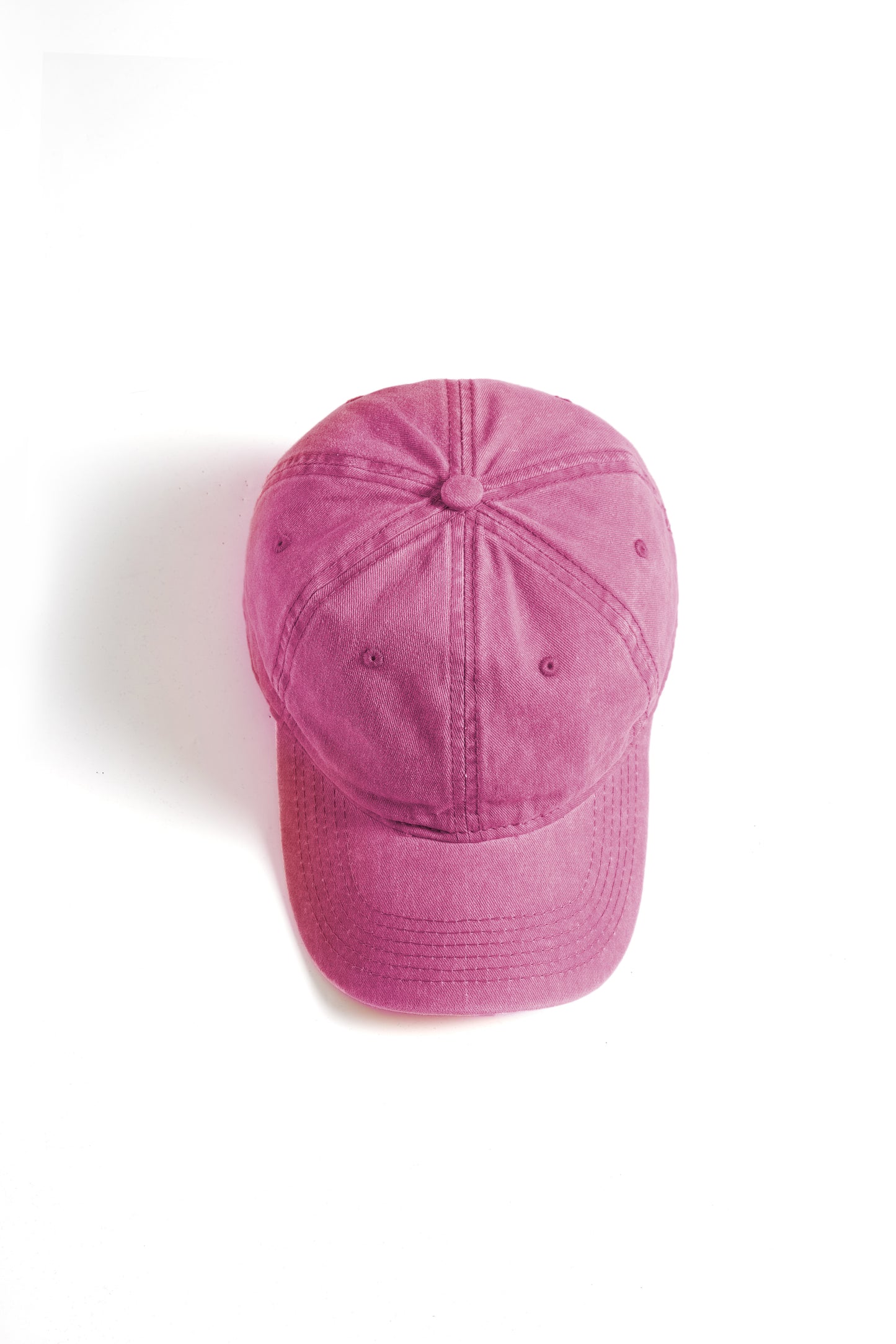 Vintage Washed Baseball Cap - Distressed Dad Hat with Curved Brim, Unisex Retro Style Adjustable Snapback