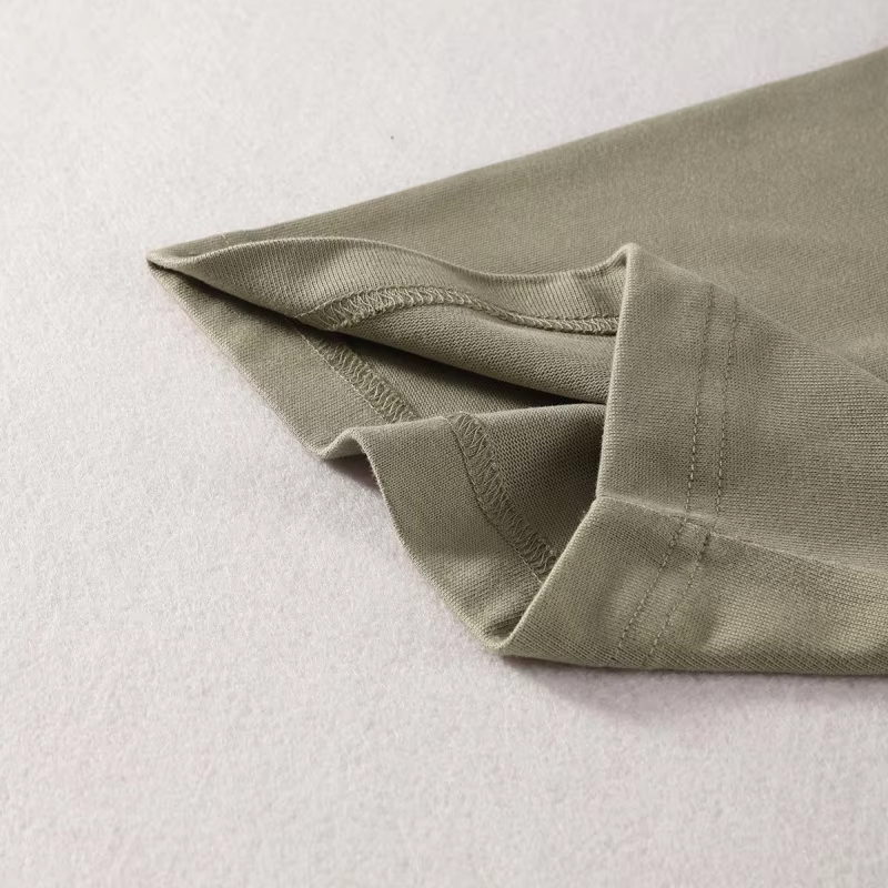 Custom 305 GSM 100% Cotton Men's T-Shirt - Heavyweight Blank Tee for Printing, Oversized Streetwear Style