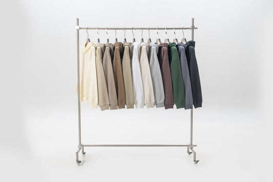 2025 Heavyweight 445GSM French Terry Hoodie - American Streetwear Pullover, Oversized Unisex Crewneck Sweatshirt | Year-Round Essential