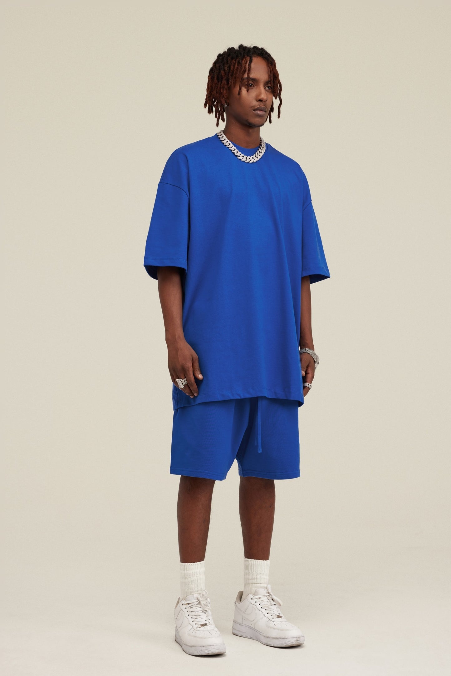 Heavyweight FOG Style Shorts - Relaxed Fit Unisex Streetwear for Teens, Casual Athletic shorts