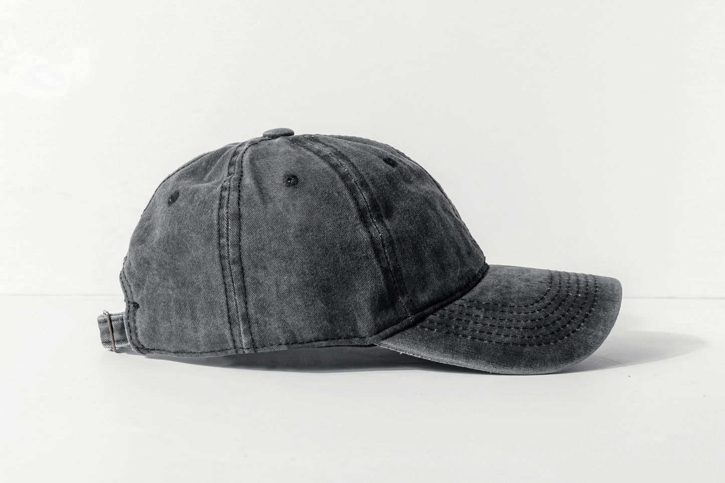 Vintage Washed Baseball Cap - Distressed Dad Hat with Curved Brim, Unisex Retro Style Adjustable Snapback