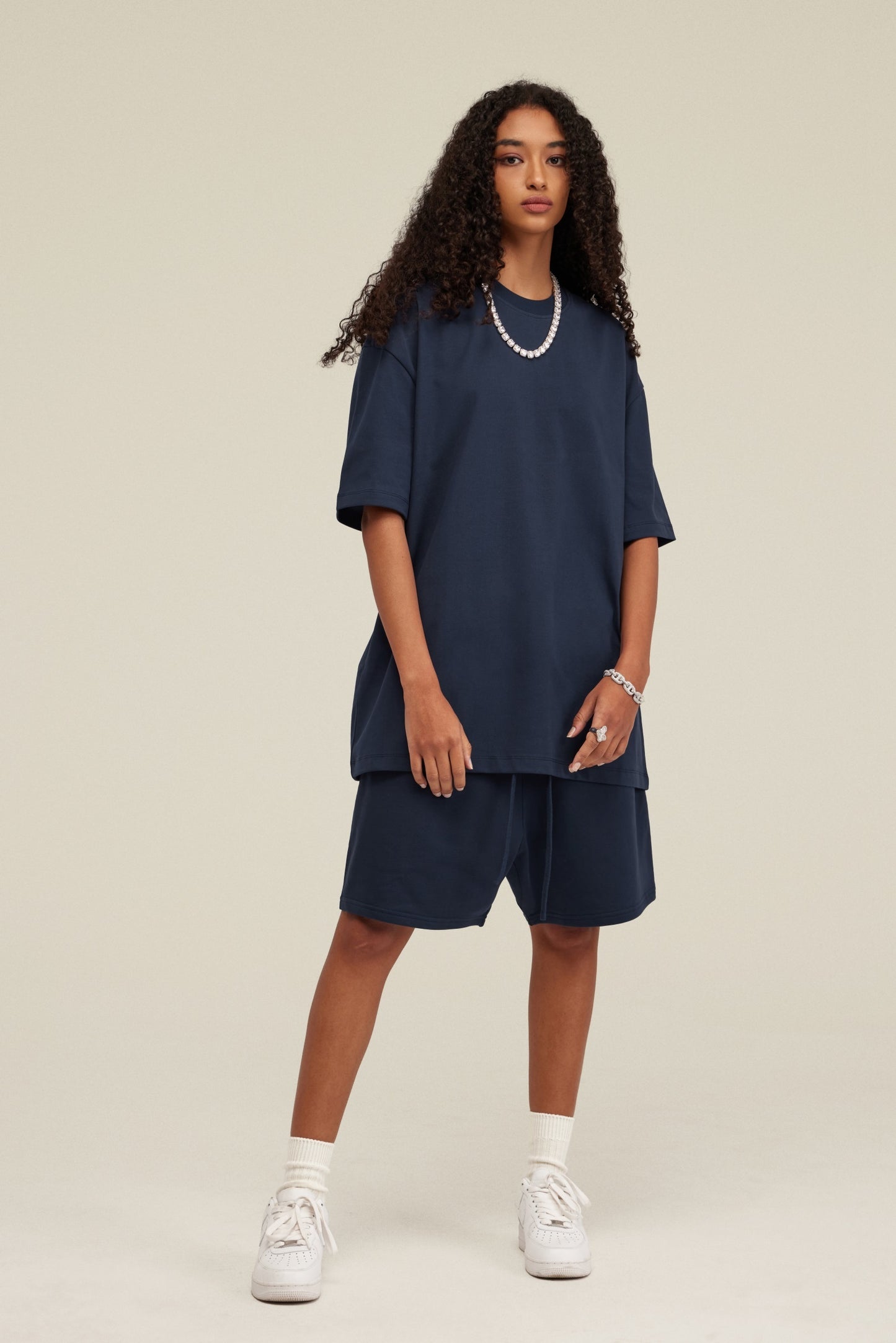 Heavyweight FOG Style Shorts - Relaxed Fit Unisex Streetwear for Teens, Casual Athletic shorts
