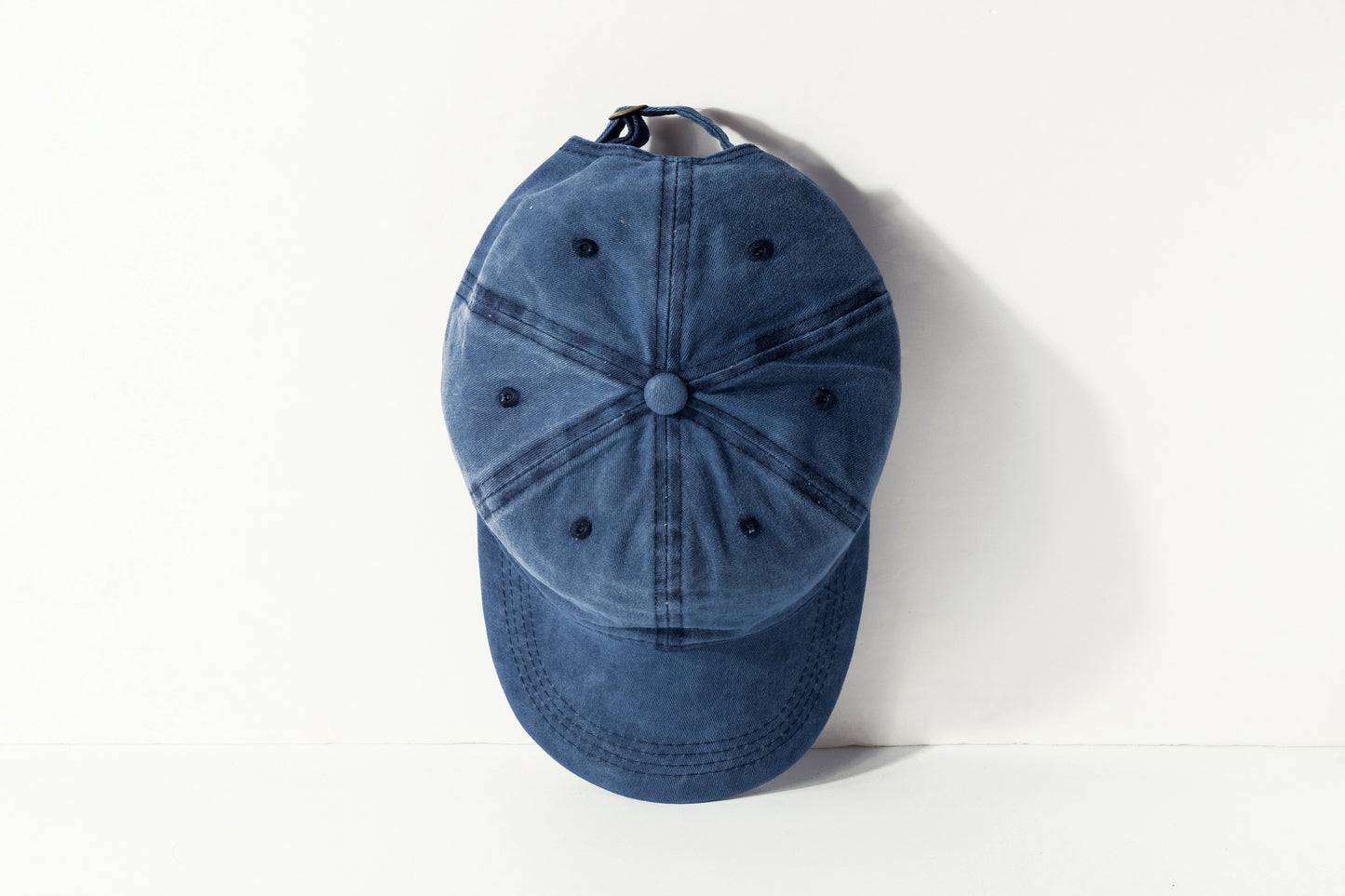 Vintage Washed Baseball Cap - Distressed Dad Hat with Curved Brim, Unisex Retro Style Adjustable Snapback