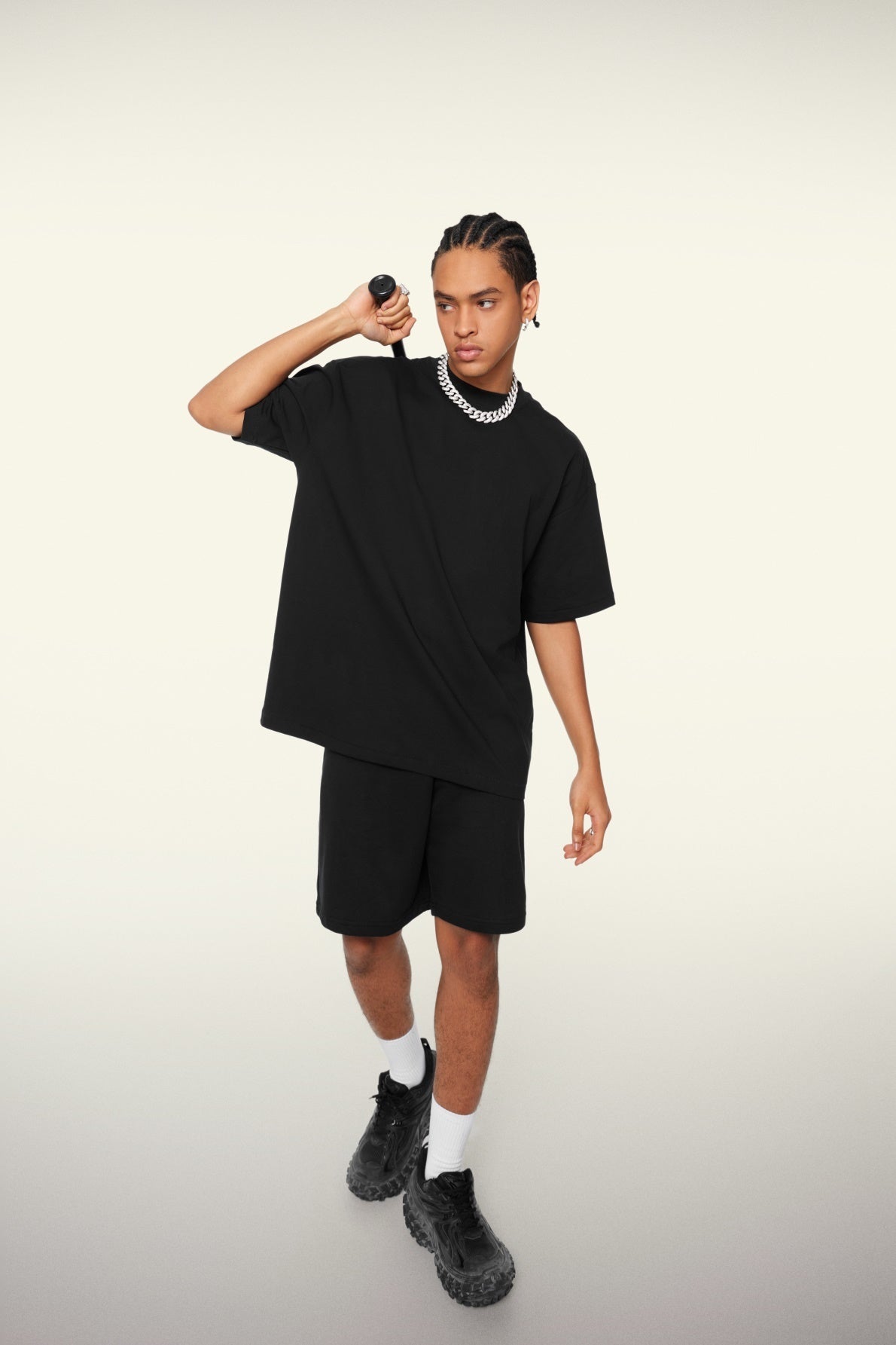 Cooling & Quick-Dry Antibacterial UV Protection T-Shirt - Sorona Fabric Blank Tee, Relaxed Fit Unisex Oversized Crewneck Streetwear Top