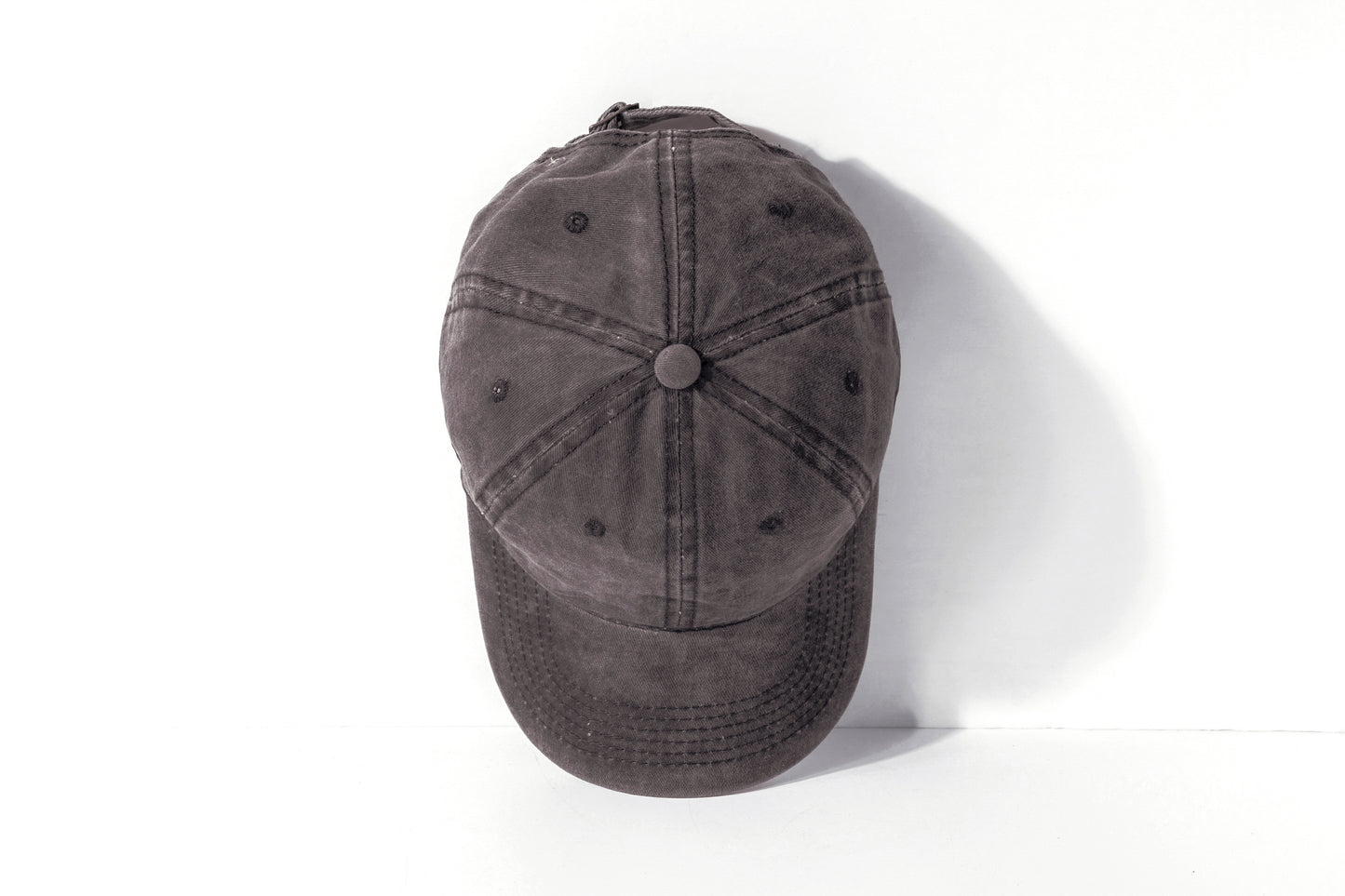 Vintage Washed Baseball Cap - Distressed Dad Hat with Curved Brim, Unisex Retro Style Adjustable Snapback