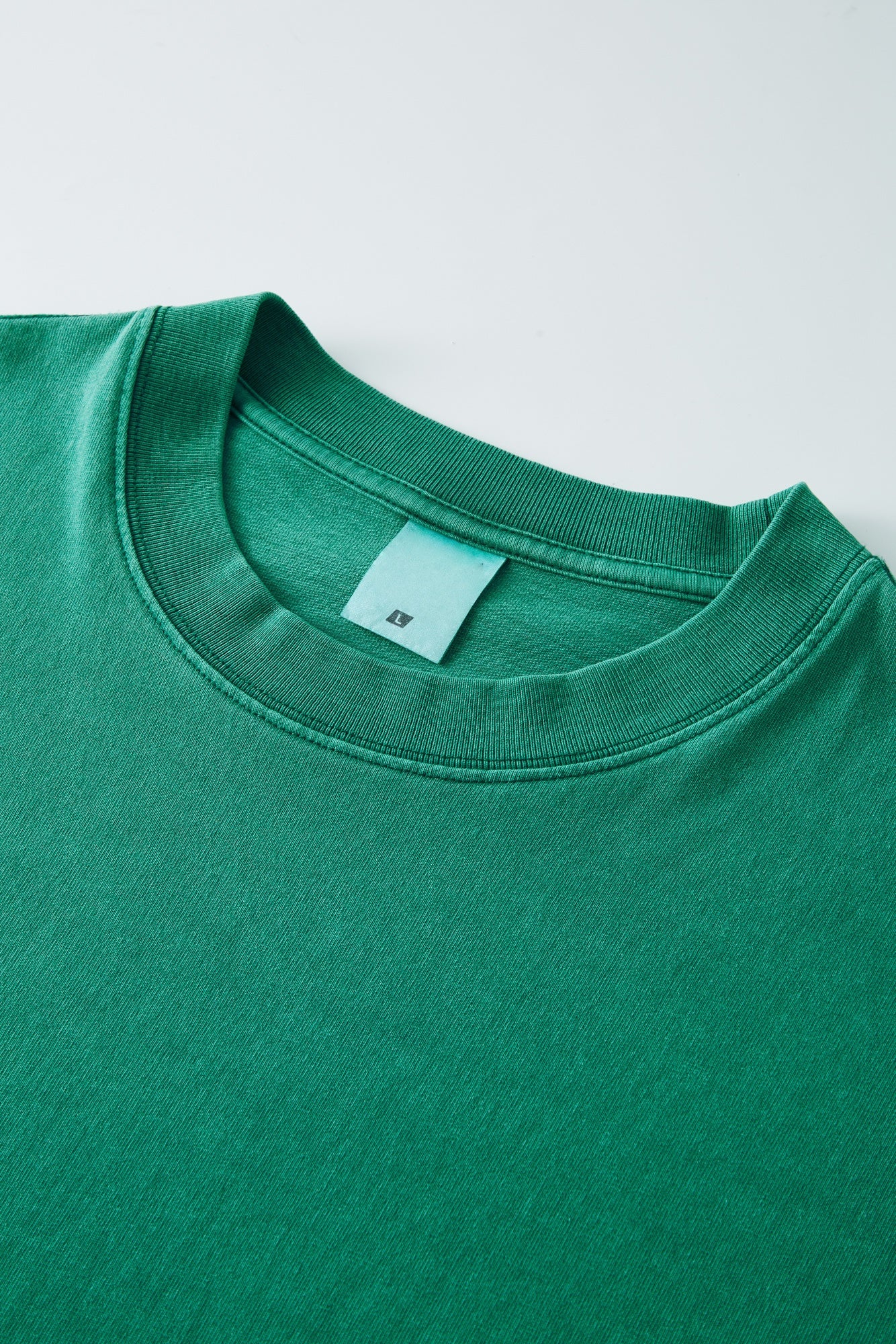Custom 260GSM Washed Cotton Tee - Vintage Streetwear Oversized Unisex Crewneck T-Shirt for Teens