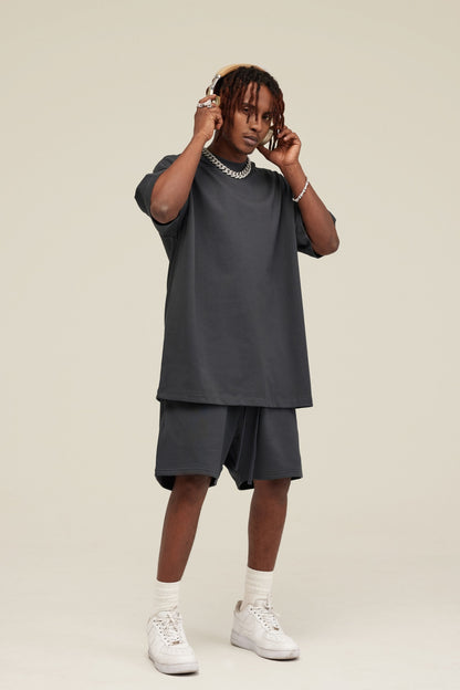 Heavyweight FOG Style Shorts - Relaxed Fit Unisex Streetwear for Teens, Casual Athletic shorts