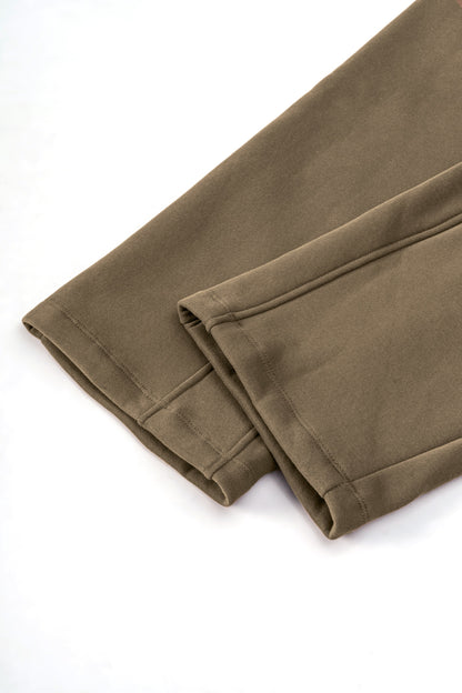 Custom 345GSM Fleece Joggers - Heavyweight Blank Streetwear Pants, Oversize Fit Brushed Insided Unisex Sweatpants with Pocket