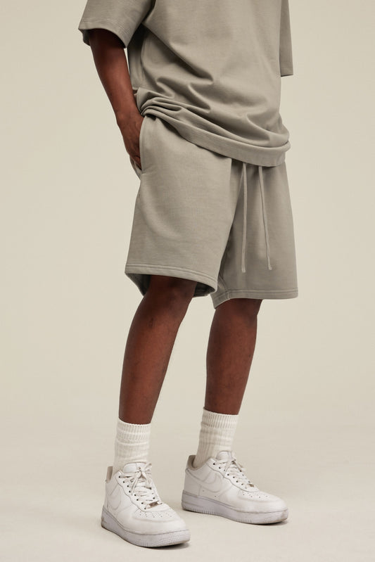 Heavyweight FOG Style Shorts - Relaxed Fit Unisex Streetwear for Teens, Casual Athletic shorts