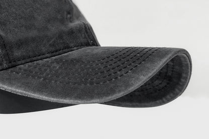 Vintage Washed Baseball Cap - Distressed Dad Hat with Curved Brim, Unisex Retro Style Adjustable Snapback