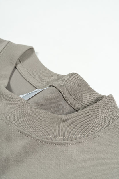 Cooling & Quick-Dry Antibacterial UV Protection T-Shirt - Sorona Fabric Blank Tee, Relaxed Fit Unisex Oversized Crewneck Streetwear Top