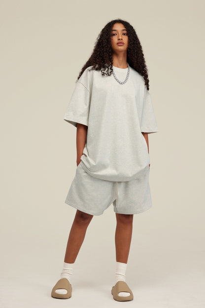 Heavyweight FOG Style Shorts - Relaxed Fit Unisex Streetwear for Teens, Casual Athletic shorts