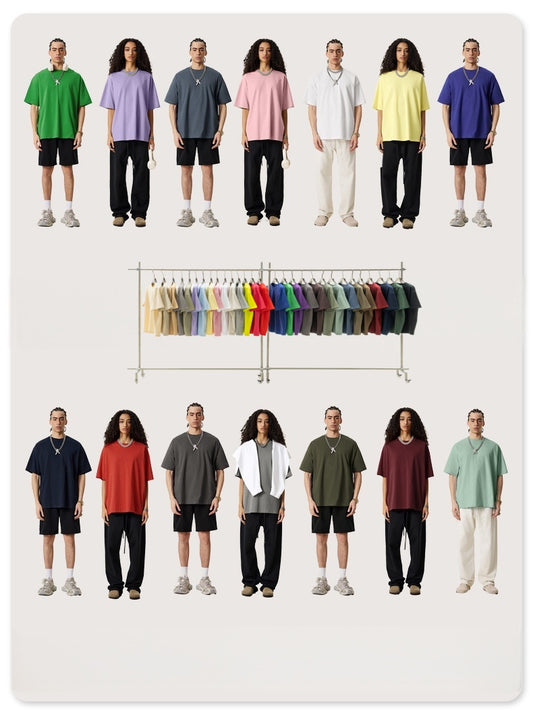 New! Cooling Technology 235GSM Antibacterial (7A) T-Shirt - 4-Way Stretch, Premium Quality, Solid Color, Relaxed Fit Unisex Tee