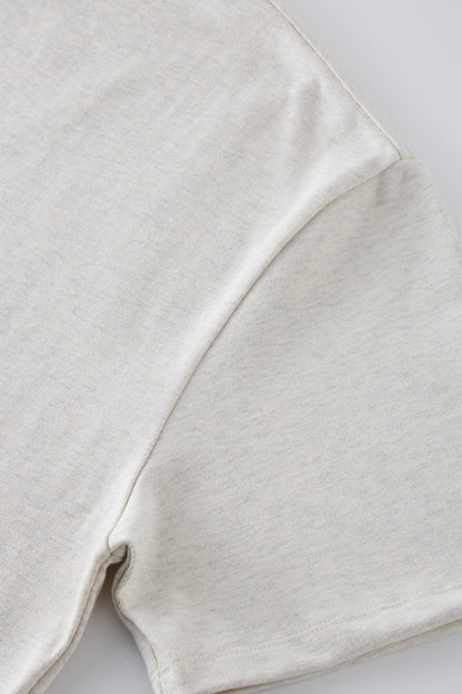 Heavyweight 425GSM Oversized Dropped Shoulder T-Shirt - 100% Cotton Teen Boys Summer Streetwear Unisex Essential Basic Tee